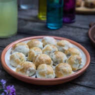 Mini empanada de champignones